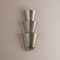 Corbett Lighting Bucharest Wall Sconce in Warm Silver Leaf 508-03-WSL - alternate 4