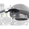 Atlas Automotive Equipment PLATINUM RIM-CLAMP TIRE CHANGER W/ ASSISTARM ATEAP-PTC300-FPD - alternate 8