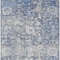 Homeroots 10' X 14' Blue And Denim Blue Floral Washable Indoor Outdoor Area Rug 609533 - alternate 5