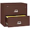 Fireking 2 Drawer, 1 Hr Fire & Impact Rated, 31" Wide Lateral Brown 2-3122-CBR - alternate 3