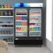 Koolmore 53 in. Commercial Merchandiser Refrigerator w/ Two Swinging Glass Doors, 45 cu. ft. and LED Lights MDR-2GD-45C - alternate 10