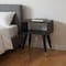 Homeroots 21" Brown Solid Wood Two Drawer Nightstand 701744 - alternate 5