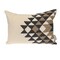 Homeroots 14" X 20" Beige and Black Geometric Cotton Throw Pillow 529226 - alternate 6