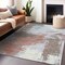 Homeroots 5' X 8' Taupe Copper And Ivory Abstract Washable Indoor Outdoor Area Rug 618497 - alternate 6