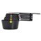 Oxo Measuring Cup Set, Plastic, Black 11110901 - alternate 1