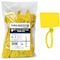 Kable Kontrol Identification & Tamper Proof Cable Zip Ties, 9 in L, Yellow, Nylon Co-polymer, 80 lbs Strength CTWO-9-100-YW - alternate 1