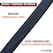 Kable Kontrol Heat Resistant Braided Fiberglass Wire Sleeve - 3/4in ID - 50ft FT - Black HTBS-A-075-BK-50 - alternate 6