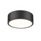 Z-Lite Coronado 1 Light Flush Mount, Matte Black, 12.25 In W 1017F12-MB-LED - alternate 4