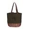Picnic Time Family Of Brands NFL Tampa Bay Buccaneers - Coronado Canvas and Willow Basket Tote 203-00-140-304-2 - alternate 2