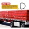 Mytee Products RED Superlight 14oz Flatbed Trailer Lumber Steel Tarp 24x27 8ft Drop SLLT-RED - alternate 7