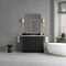 James Martin Vanities Brookfield 48 in. Single Vanity, Black Onyx w/ 3 CM Victorian Silver Silestone Top 547-V48-BKO-3VSL - alternate 5