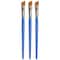 Princeton Select Artiste Angle Shader Brush, Synthetic, Short Handle Mixed Media, Size 1/2 inch, 3PK P3750AS050 - alternate 1