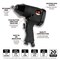 Performance Tool 1/2 in. Impact Wrench, 230ft/lbs Torque, Aluminum Housing, Automotive M558DB - alternate 2