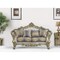Homeroots 78in Gold Floral Loveseat and Toss Pillows 348232 - alternate 3