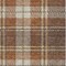 Homeroots 5' X 8' Chocolate Copper And Gold Plaid Washable Indoor Outdoor Area Rug 596322 - alternate 5