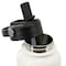 Gibson Home Marina 38oz Stainless Steel Thermal Bottle with Lid in Cream 142738.01 - alternate 4