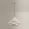 Troy Lighting Edna 25.25in wide 1 Light Pendant in Vintage Gold Leaf F2825-VGL - alternate 3