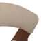 Leisuremod Wooden Dining Chair Modern style Nymia Collection Walnut Color in Light Brown NCWN-22LBR - alternate 7