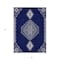 Homeroots 3' X 5' Navy Blue Gray And Brown Oriental Washable Indoor Outdoor Area Rug 598424 - alternate 8