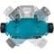 Makita 11-1/8 in. H 3 speed Oscillating Cordless Jobsite Fan DCF102Z - alternate 11