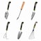 Ames Garden Hand Tool Set, 6-Piece, Stainless Steel, Ergonomic Gel Grip 24451009 - alternate 1