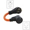 Ac Works NEMA TT-30, NEMA 14-50, 1 ft, Orange RV1450TT-012 - alternate 6