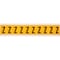 Brady Outdoor Vinyl 1 in Black on Yellow Letters Z Card of 10 Labels, 10PK 1530-Z - alternate 1