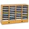 Safco Literature Org, Wood, Adjustable, 32, Oak 9494MO - alternate 1