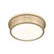 Z-Lite Bentley Modern Gold 1 Light Flush Mount 7702F16-MGLD-LED - alternate 7