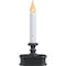 Xodus 3.5'' W. x 8.5'' H. x 2'' D. Aged Bronze Flickering LED Battery Operated Candle FPC1221A - alternate 1