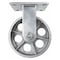 Hyw Products Heavy Duty Caster 8in x 3in Steel Wheel - Rigid 53-80R-A1-SS - alternate 1