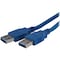 Startech.Com StarTech.com 6 ft SuperSpeed USB 3.0 (5Gbps) Cable A to A - M/M USB3SAA6 - alternate 1
