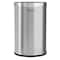 Hls Commercial 26 Gallon Round Open Top Trash Can, Stainless Steel HLSC05G26 - alternate 6