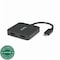 Plugable Technologies PLUGABLE USB C TO HDMI ADAPTER FOR DUAL MONITORS, 4K 60HZ USB C HUB FOR WINDOWS USBC-MSTH2 - alternate 1