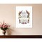Homeroots Charming Garden 2 White Framed Print Wall Art 407658 - alternate 3