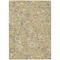 Homeroots 10' X 14' Wheat Blue And Ivory Floral Washable Indoor Outdoor Area Rug 597859 - alternate 7