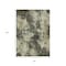 Homeroots 8' X 10' Brown And Beige Abstract Washable Indoor Outdoor Area Rug 630672 - alternate 3