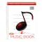Roaring Spring Case of Music Wirebound Notebook, 12 Staves of Music Lines, 11"x8.5", 32 Sheets per book, PK24 15009cs - alternate 4