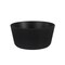 Gibson Home Fairhope 12 Piece Melamine Round Dinnerware Set in Matte Black 144614.12 - alternate 7
