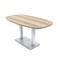 Skutchi Designs Arc Boat Conference Table, 36 in W, 72 in L, Brown HAR-ABOT-36X72-DOU-K525 - alternate 1