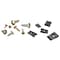 Performance Tool 170 pc. U-Clip Assortment, Door Panel Fasteners, Black Spring Steel, Case W5285 - alternate 5