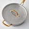 Martha Stewart Everyday 3.5 Quart Stainless Steel Saute Pan with Brass Handles and Lid 97390.02 - alternate 3