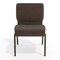 Flash Furniture Brown Dot Fabric Church Chair, PK4 4-FD-CH0221-4-GV-BNDOT-GG - alternate 5