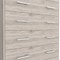 Homeroots 33" Light Gray Four Drawer Standard Chest With Open Shelf 544026 - alternate 8