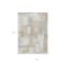 Homeroots 9' X 12' Ivory Beige And Gray Geometric Washable Indoor Outdoor Area Rug 613221 - alternate 7