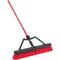 Libman 24'' W.x64'' L. Steel Handle Multi-Surface Hvy Dty Medium Sweep Push Broom 823 - alternate 1