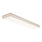 Lithonia Lighting Brushed Nickel Linear Saturn LED Flush Mount FMFL 30840 SATL BN - alternate 1