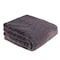 Lavish Home Faux Fur Throw Blanket for Couch, Gray, 50 in x 60 in 68-THROW-GRY - alternate 1