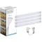 Black & Decker 4-Bar Tool-Free Under Cabinet Lighting Kit, Adjustable White Light, 9" LEDUC9-4CCT - alternate 1