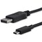 Startech.Com USB C TO DISPLAYPORT 1.2 CABLE W/4K 60HZ/HBR2/5.1 AUDIO/HDCP 2.2/1.4 - INTEGRATE CDP2DPMM6B - alternate 1